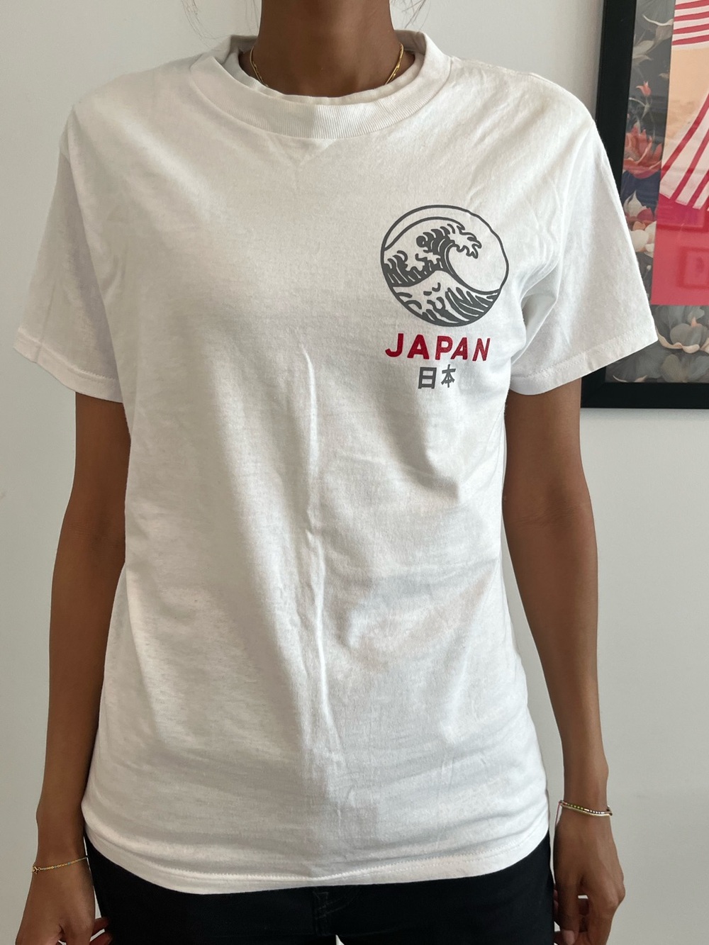 JAPAN Wave Graphic shirt S